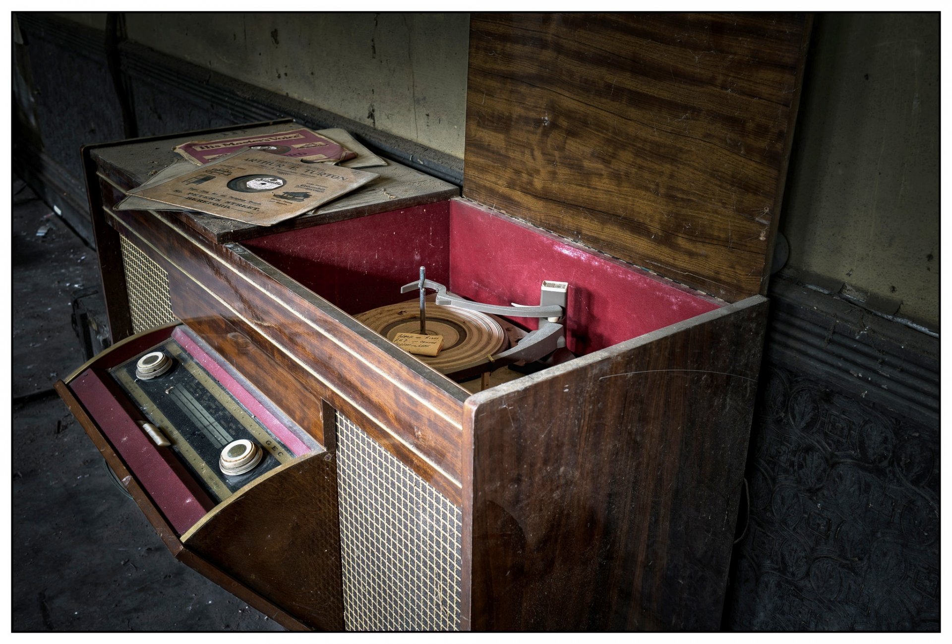 radio musik vinyl