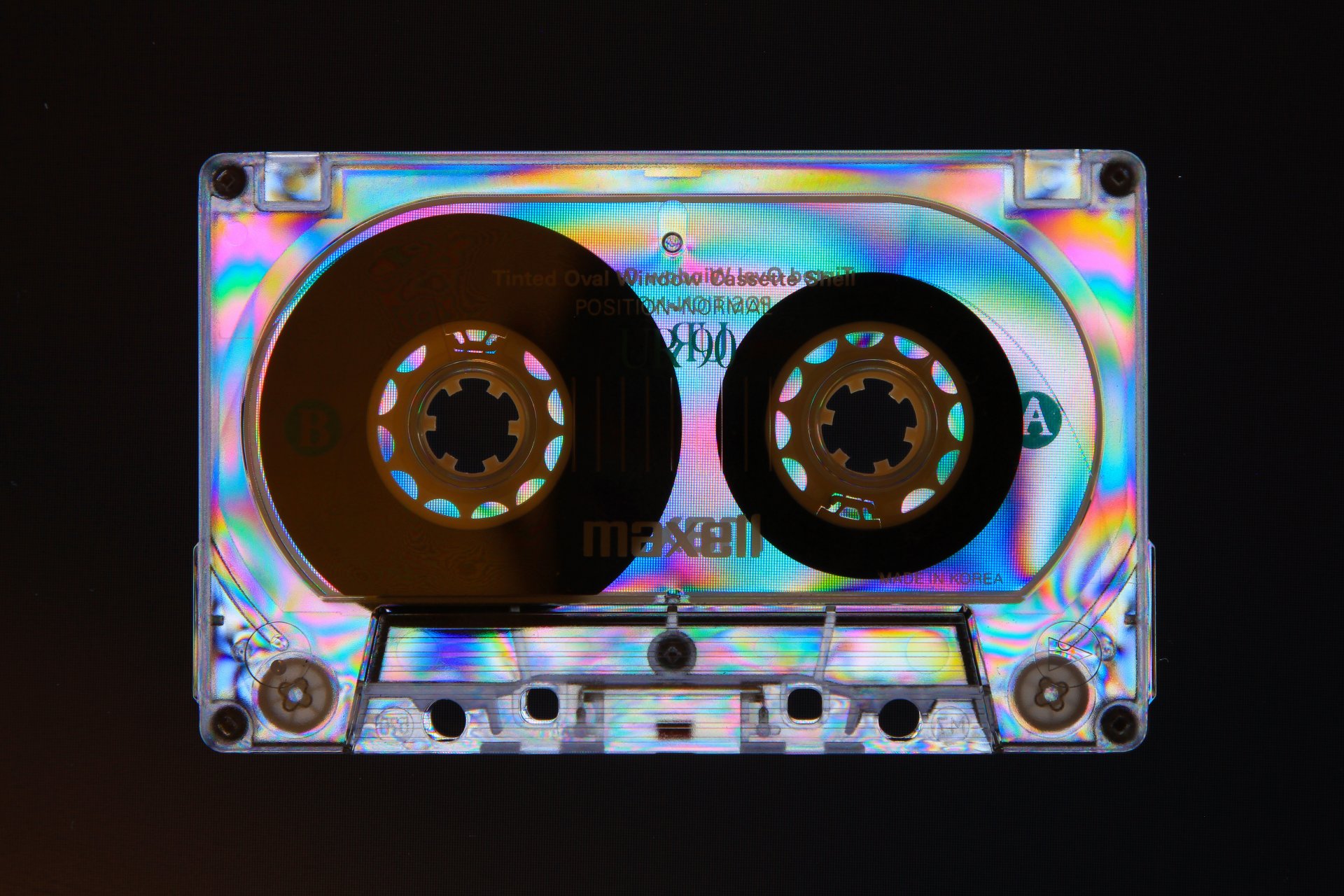 cassette música macro