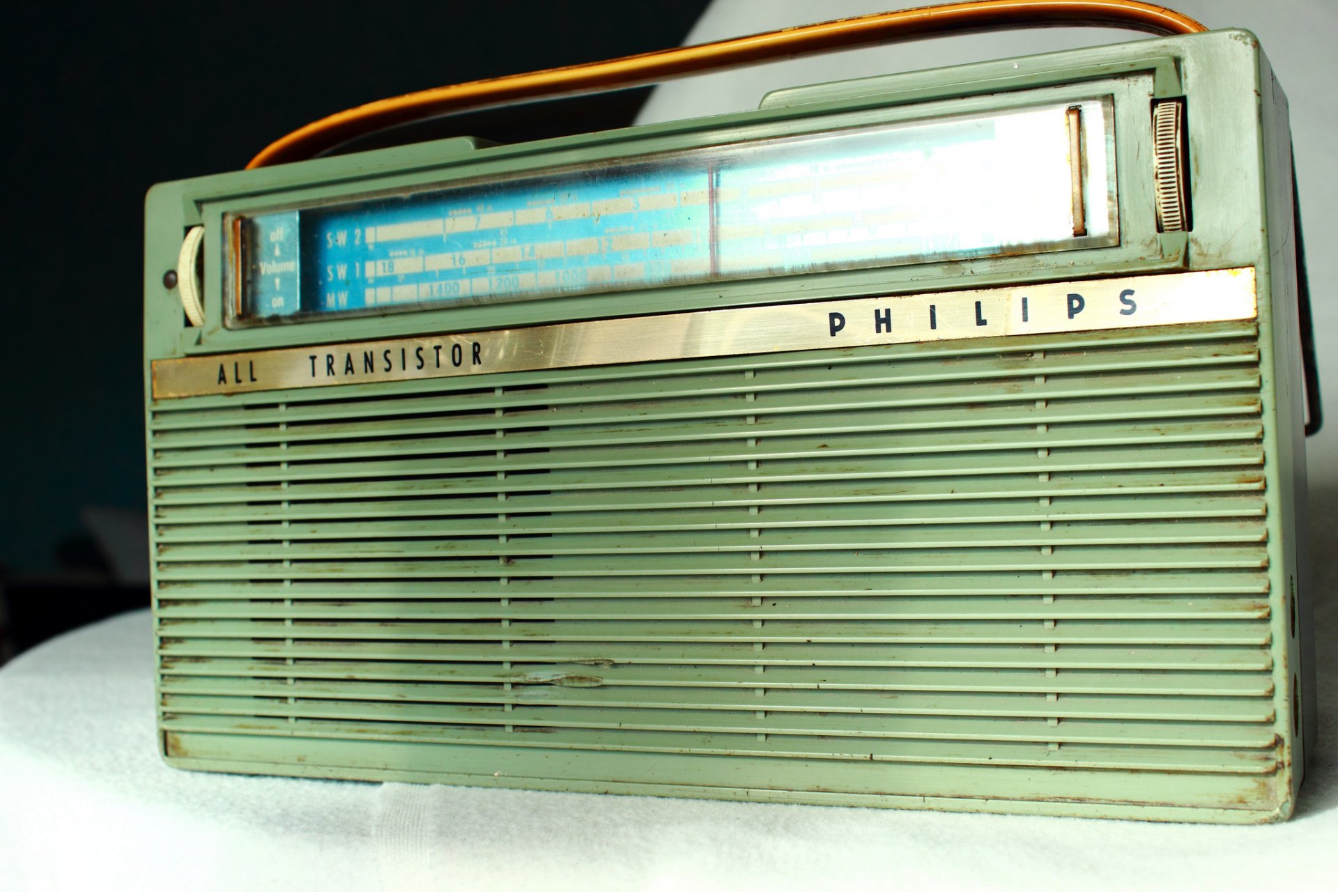 radio récepteur fond
