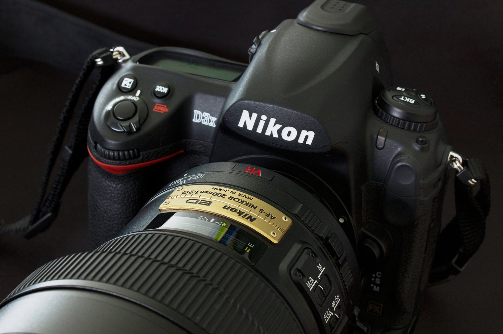aparat nikon tło
