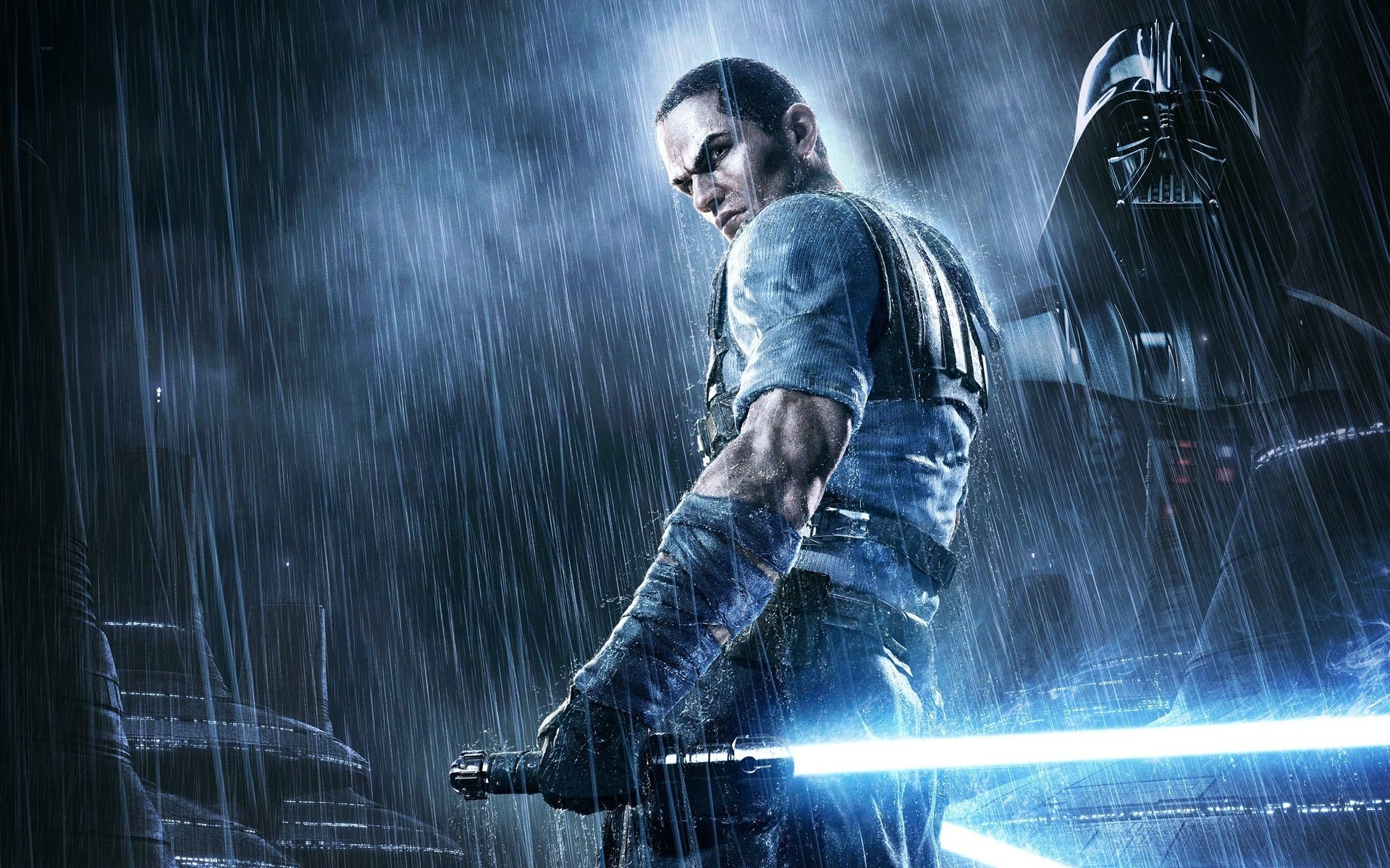 homme guerrier muscles pluie