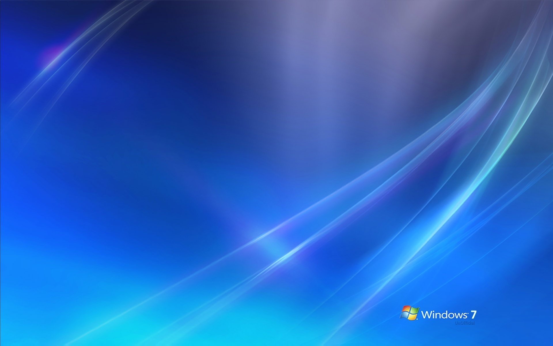 лучи света голубое сияние windows 7 эмблемы логотипы