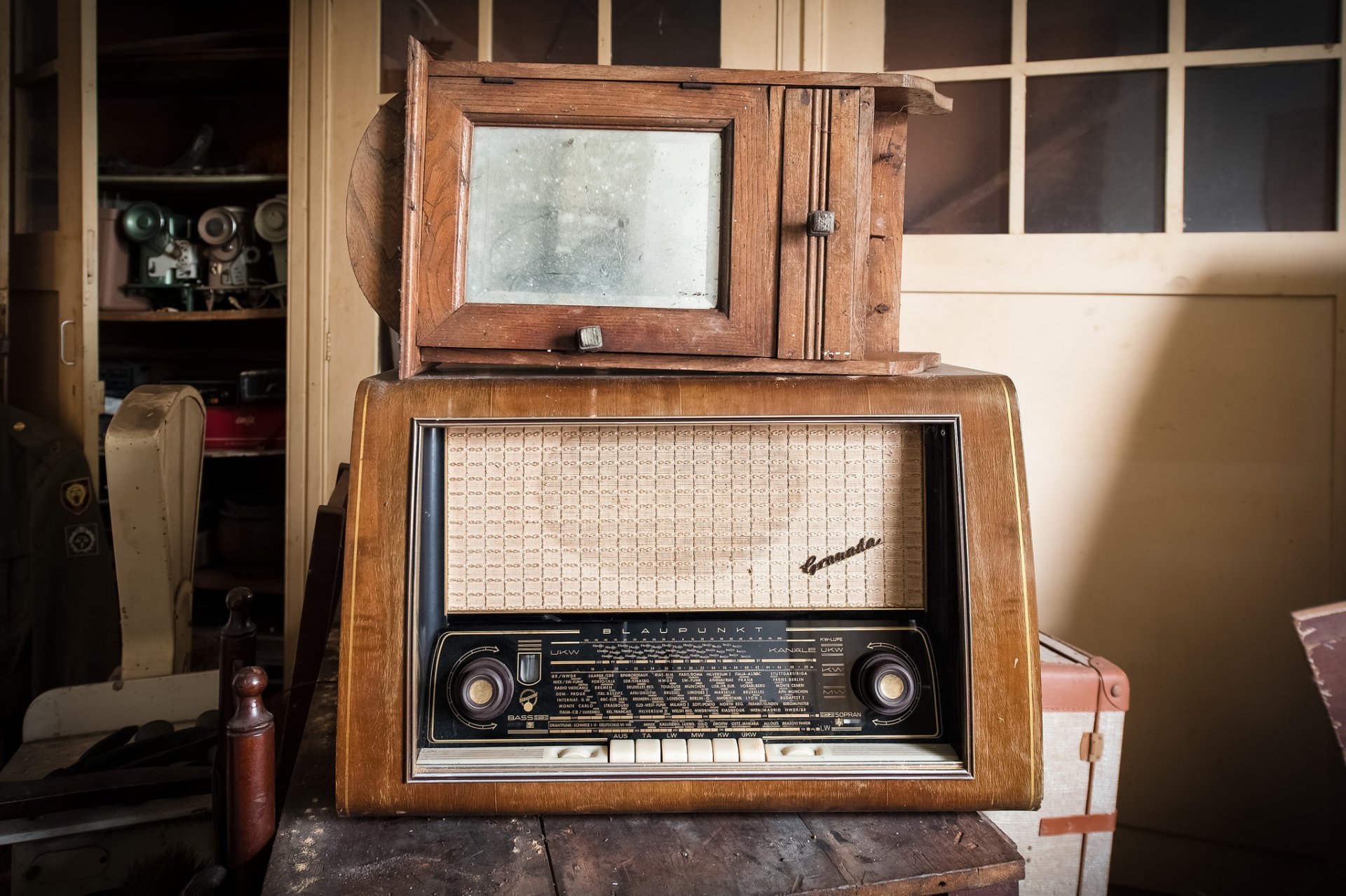 radio empfänger hintergrund