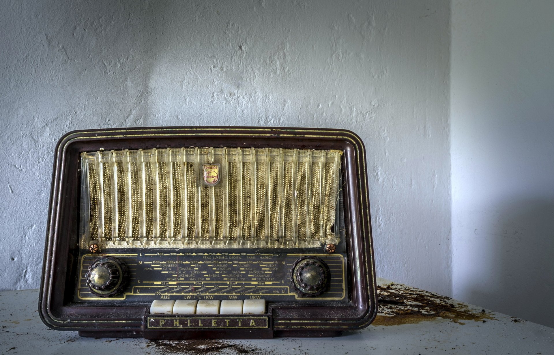 radio receptor fondo