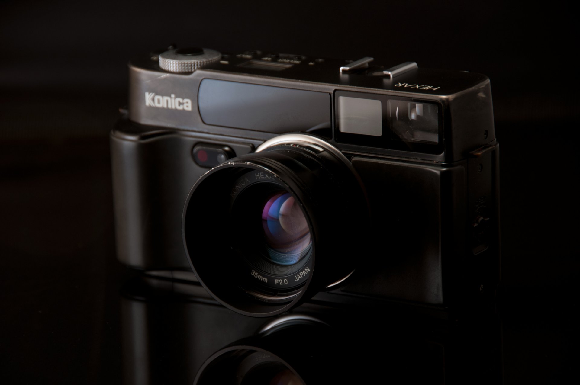 камера konica hexar макро