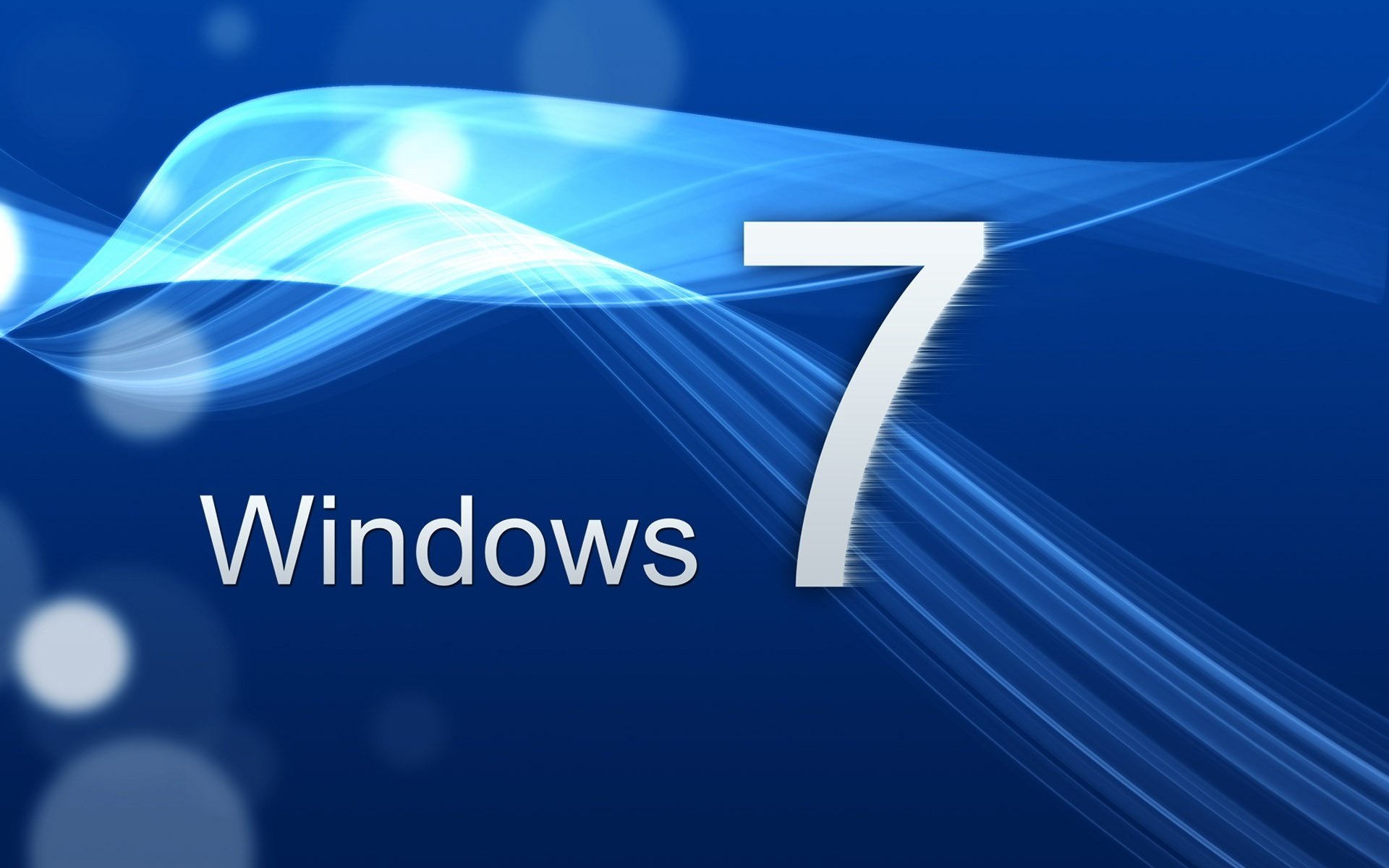 blue ribbon windows 7 blue background emblem