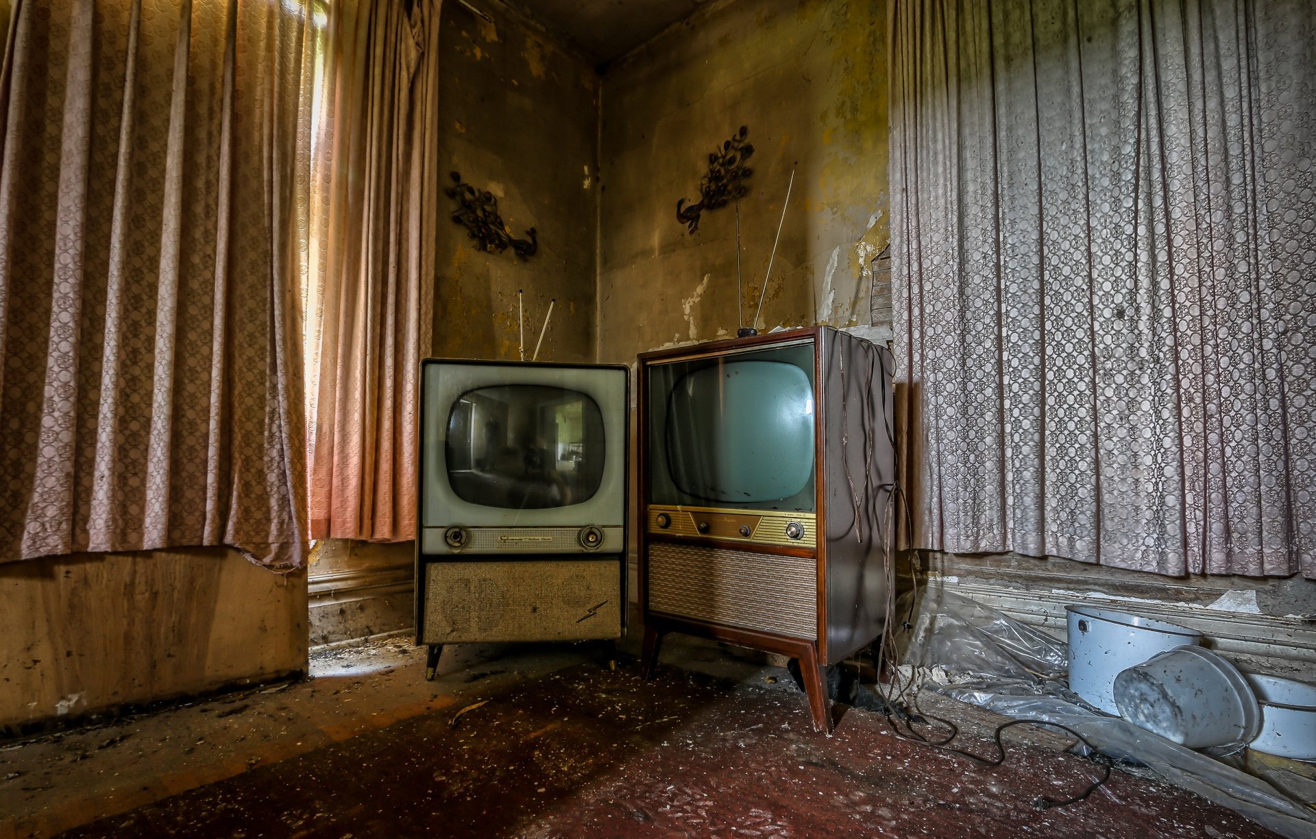televisores habitación fondo