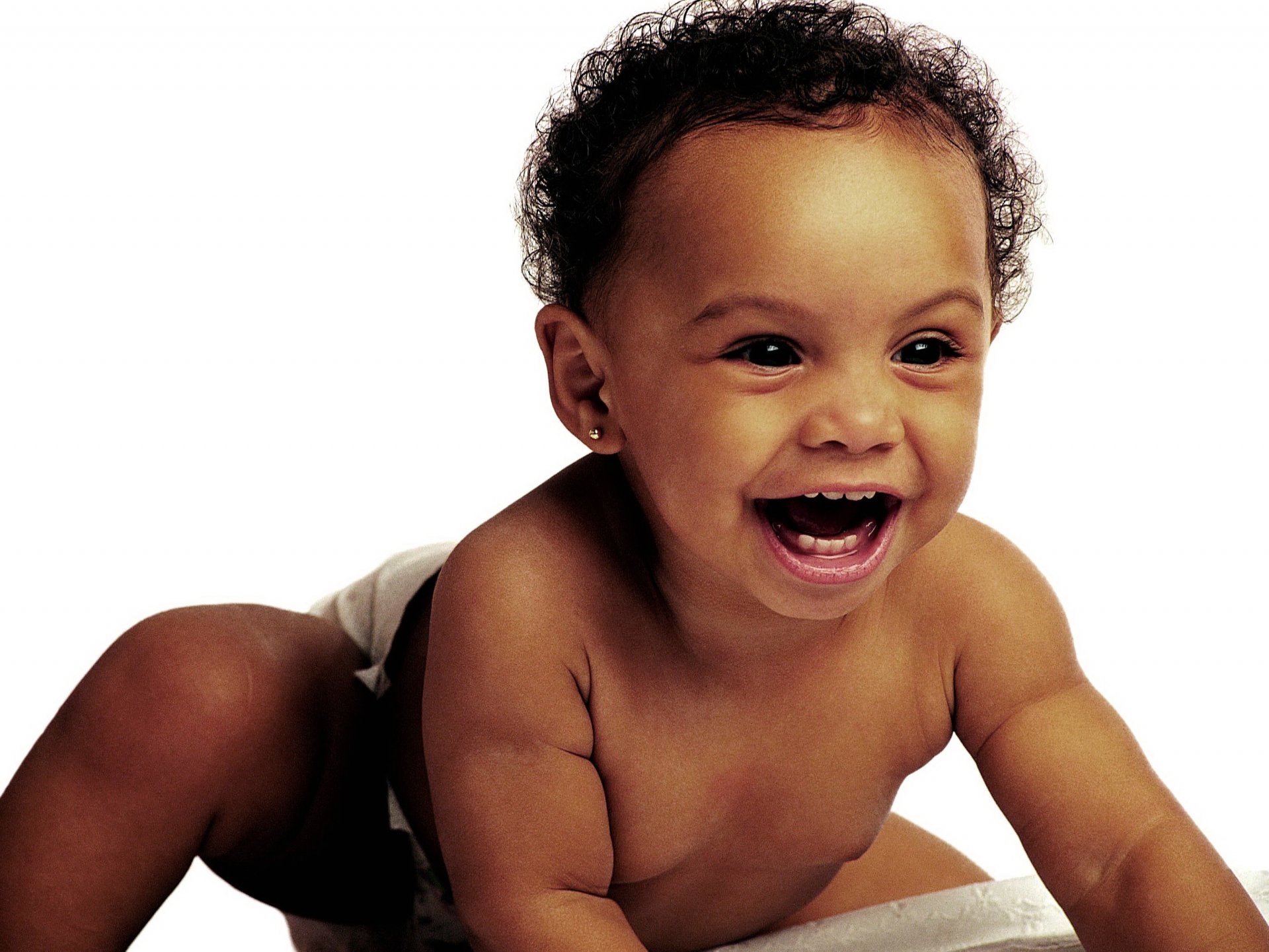 black kucari ugly baby happiness is charming smile look smile eyes face portrait
