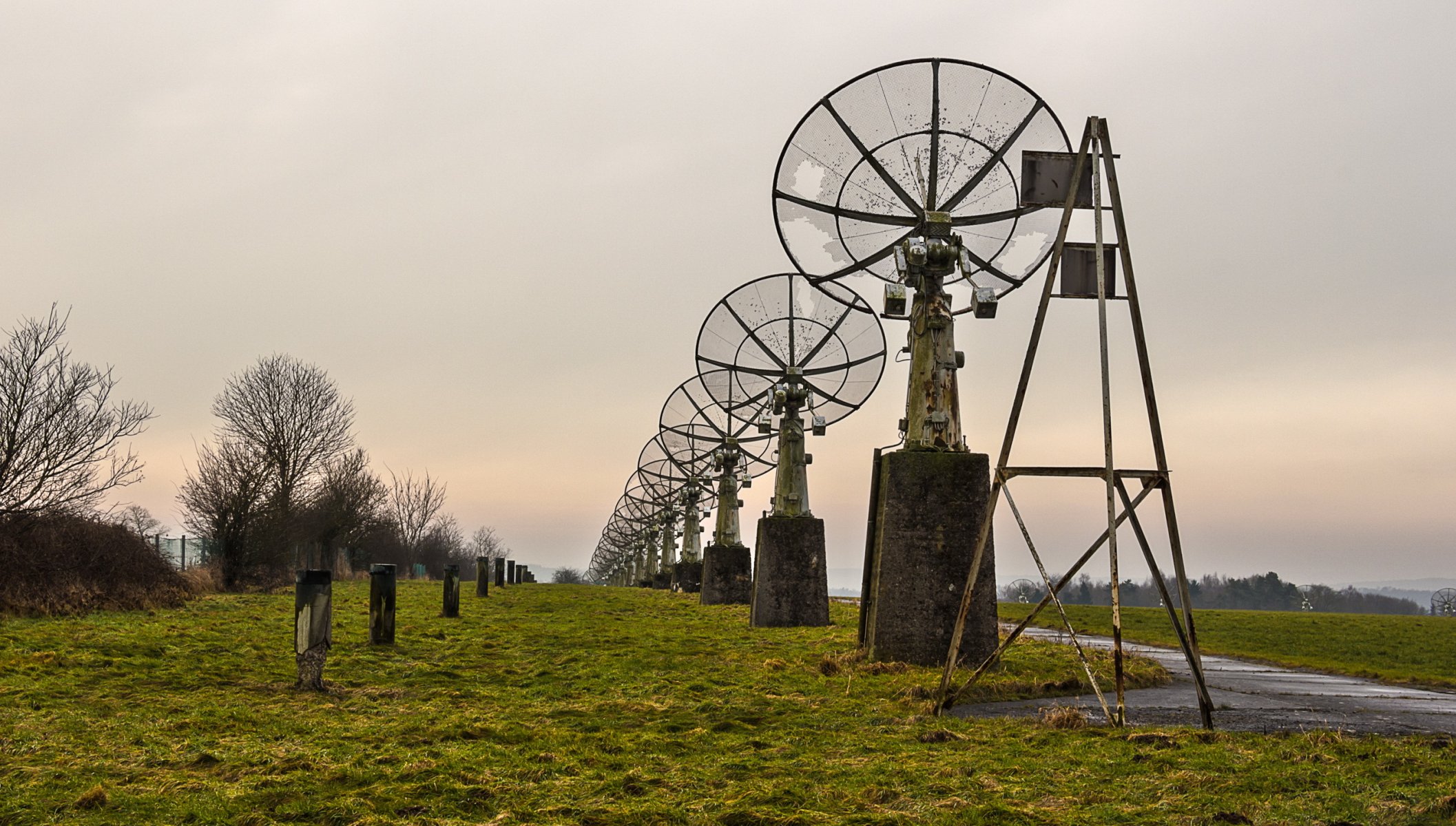obserwatorium anteny tło