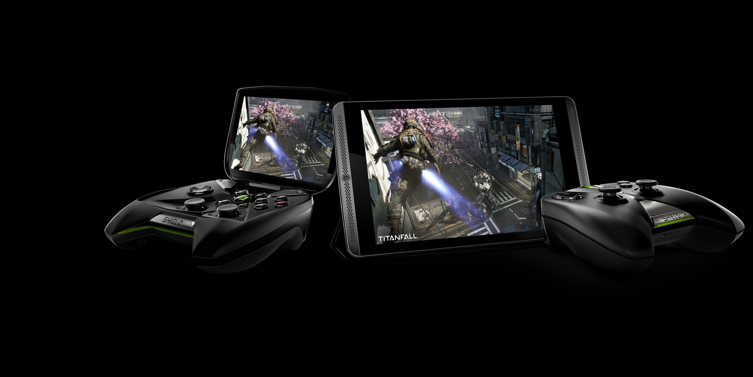 nvidia schild titanfall konsolen videospiele high-tech high-tech lcd-display led-anzeige handheld-videospiel joystyc bildschirm steuerung nvidia schild 2 quad-core tegra k1