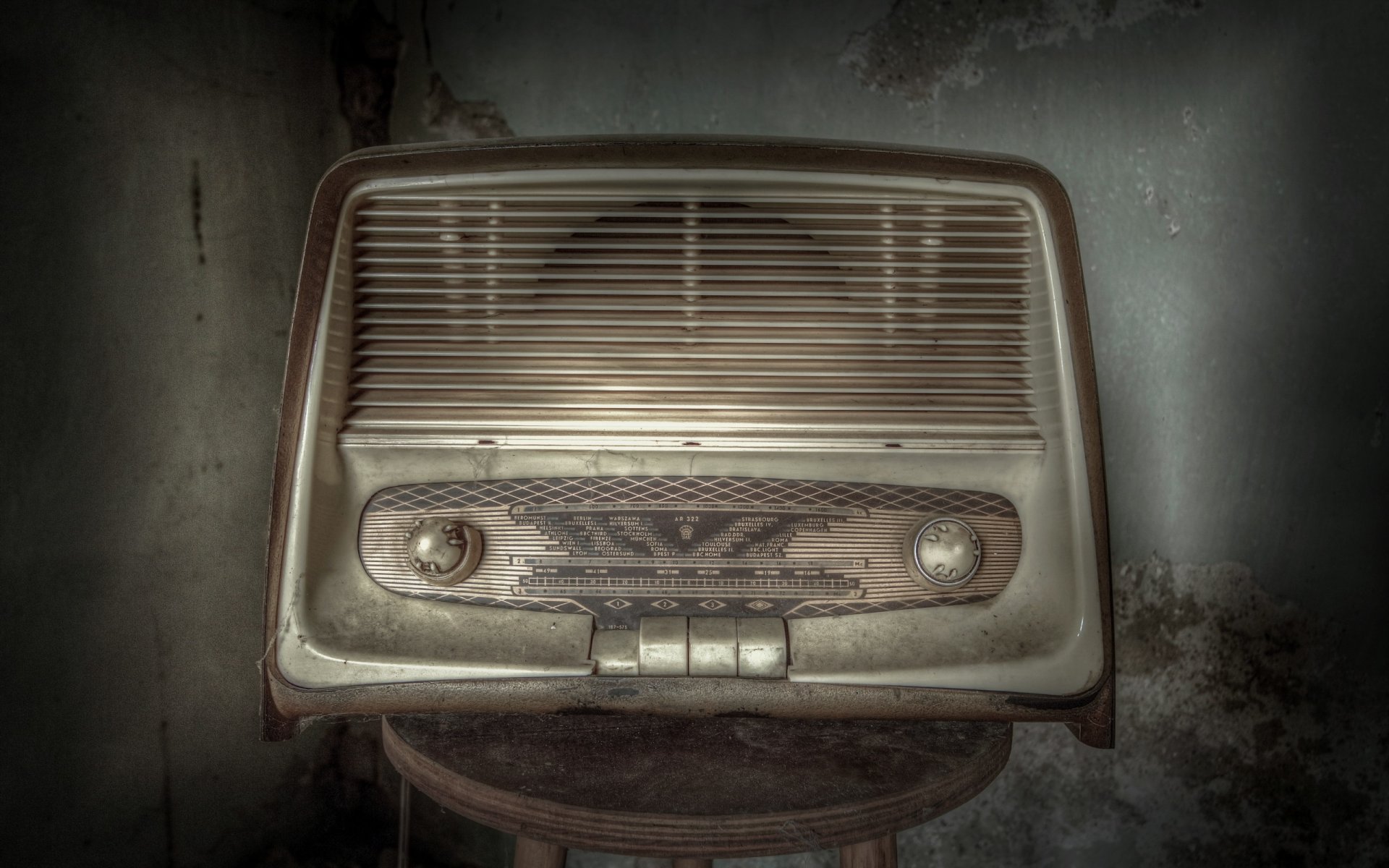 radio odbiornik tło