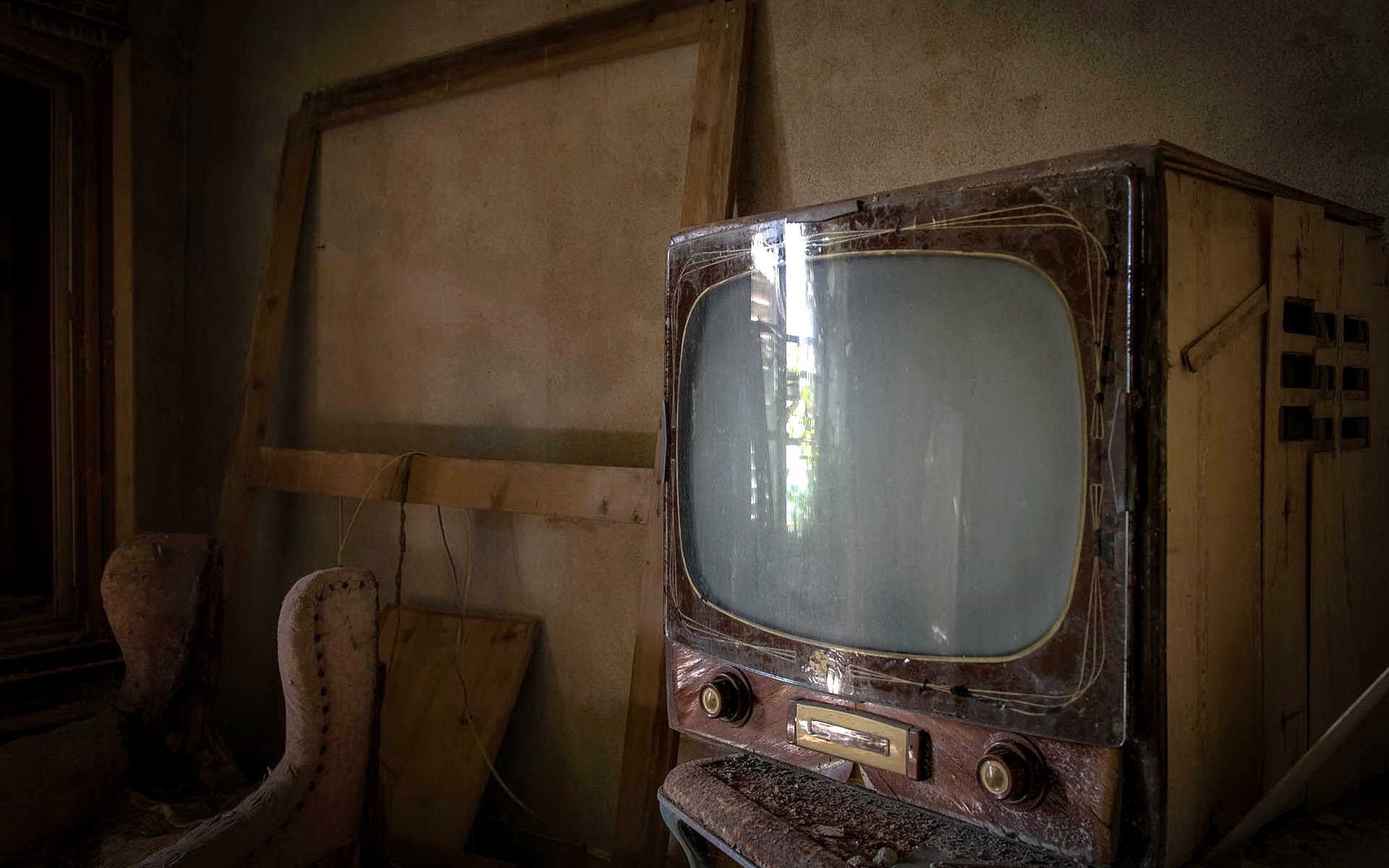 tv pokój tło