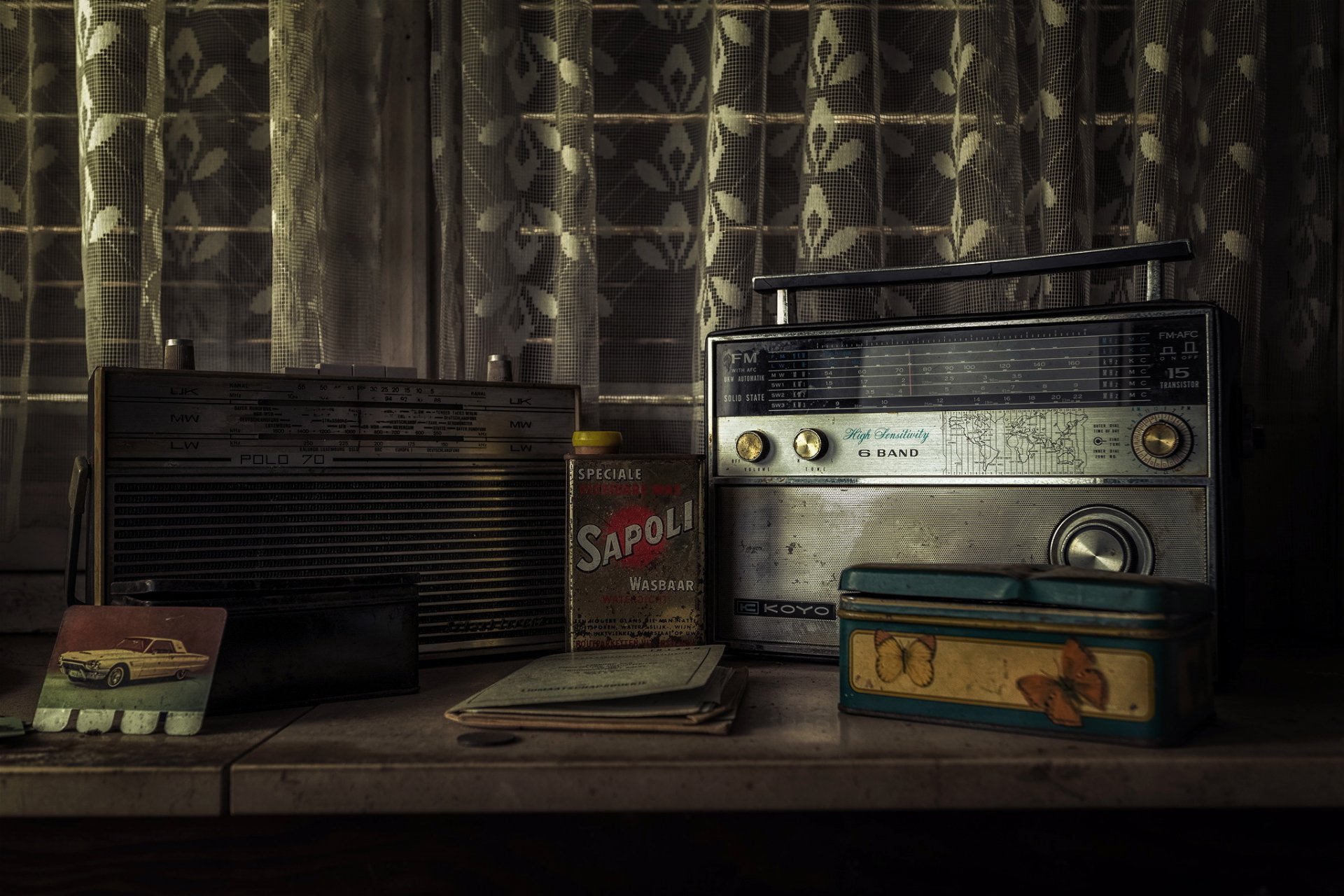 radio receptores fondo
