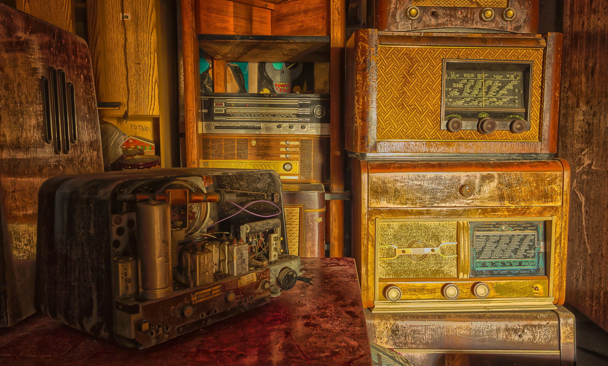 radio receivers background
