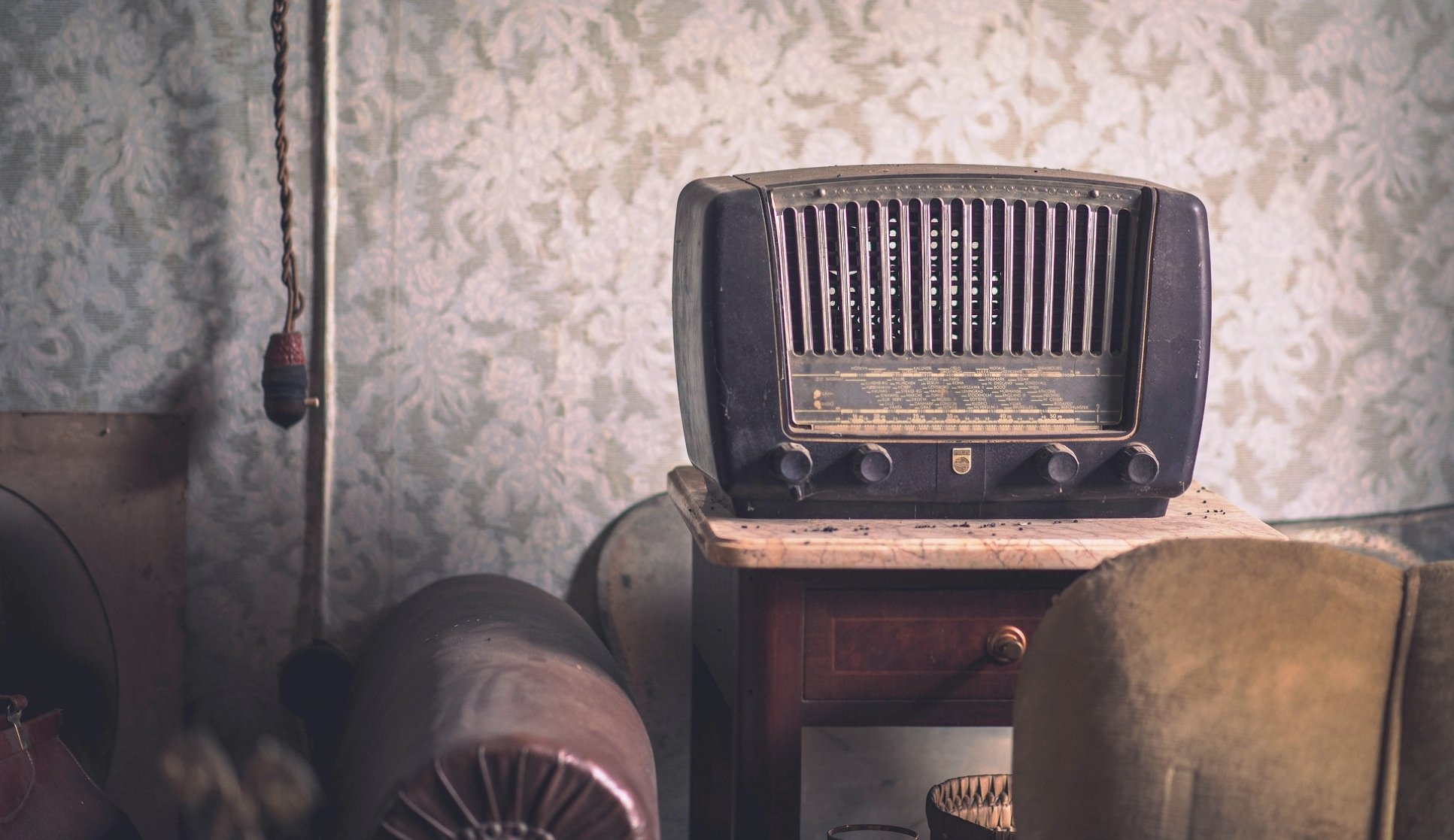 radio odbiornik tło