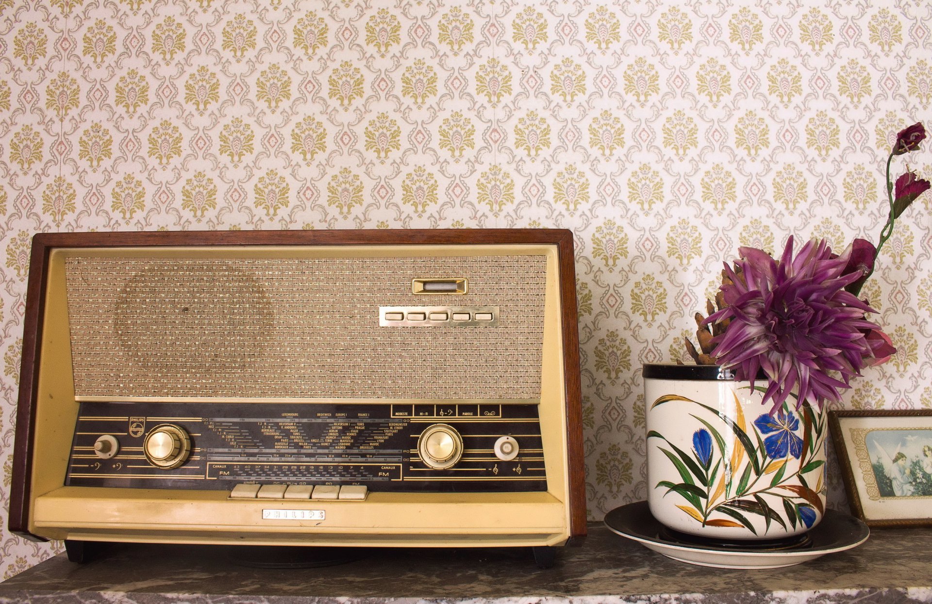 radio odbiornik tło