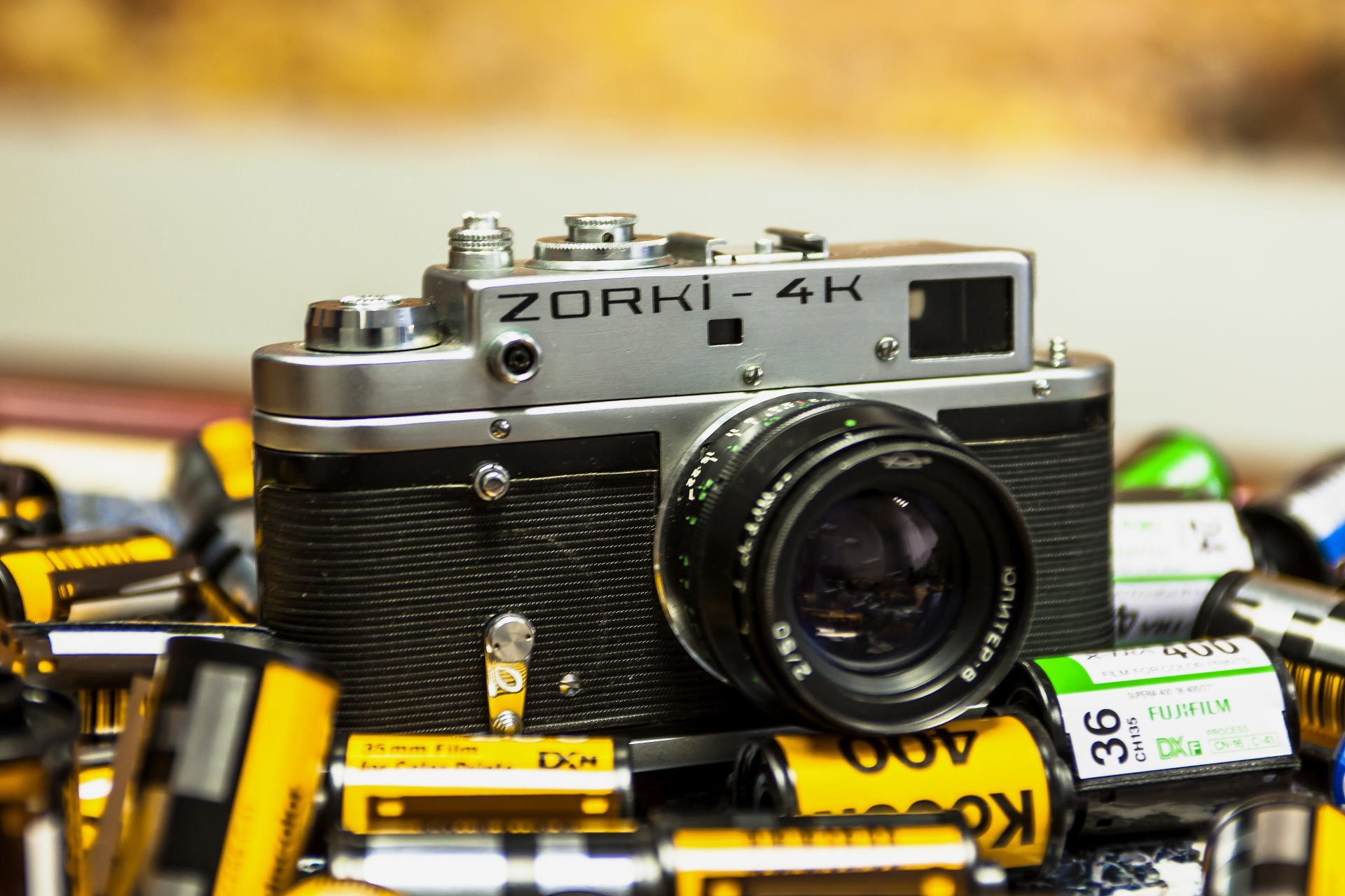 zorki-4k kamera kamera objektiv