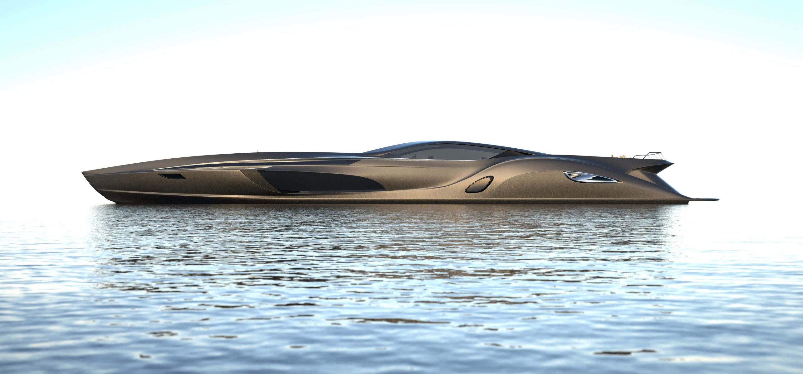 trand craft 122 gray design super yacht ocean