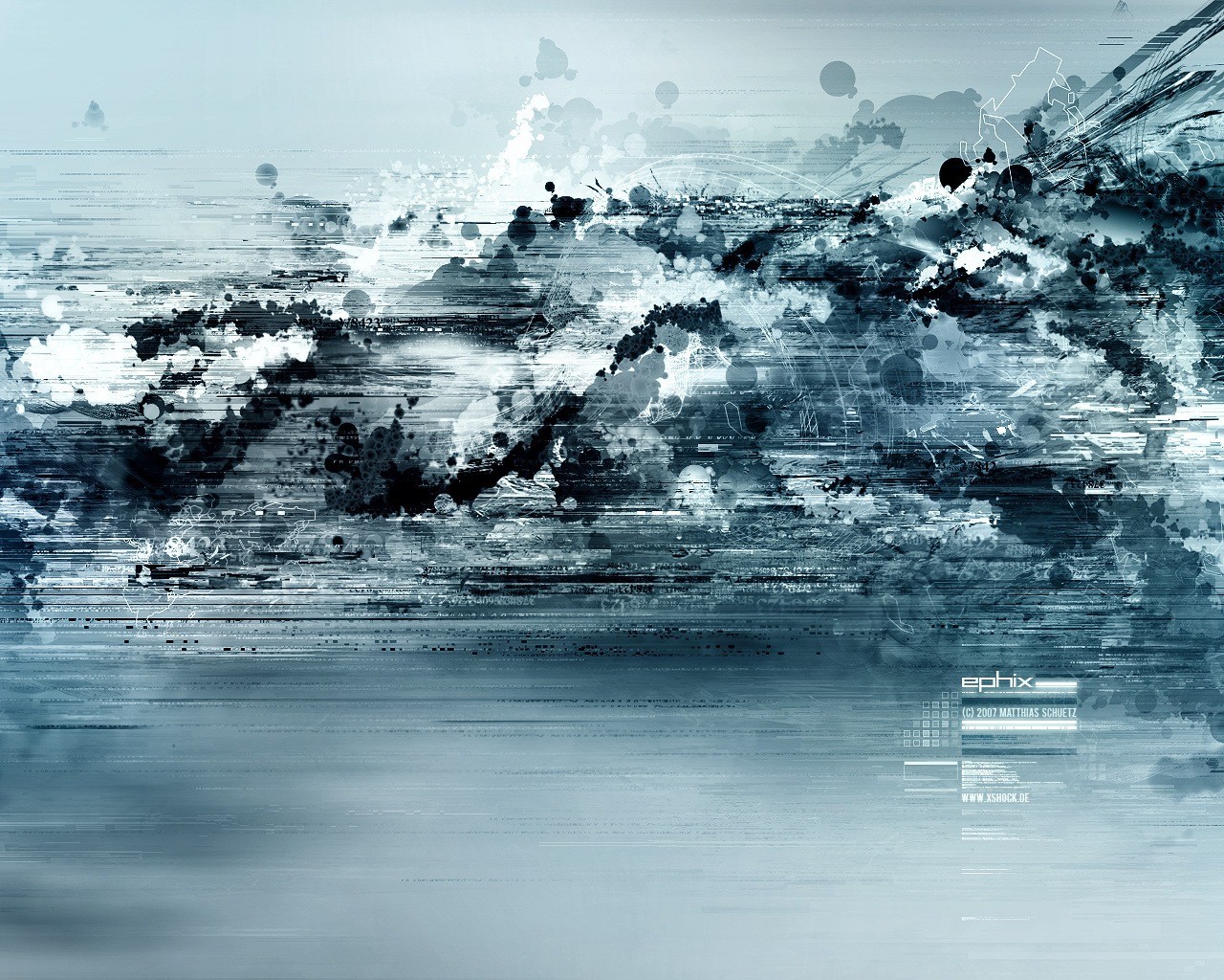 blu fantascienza astratto immagine