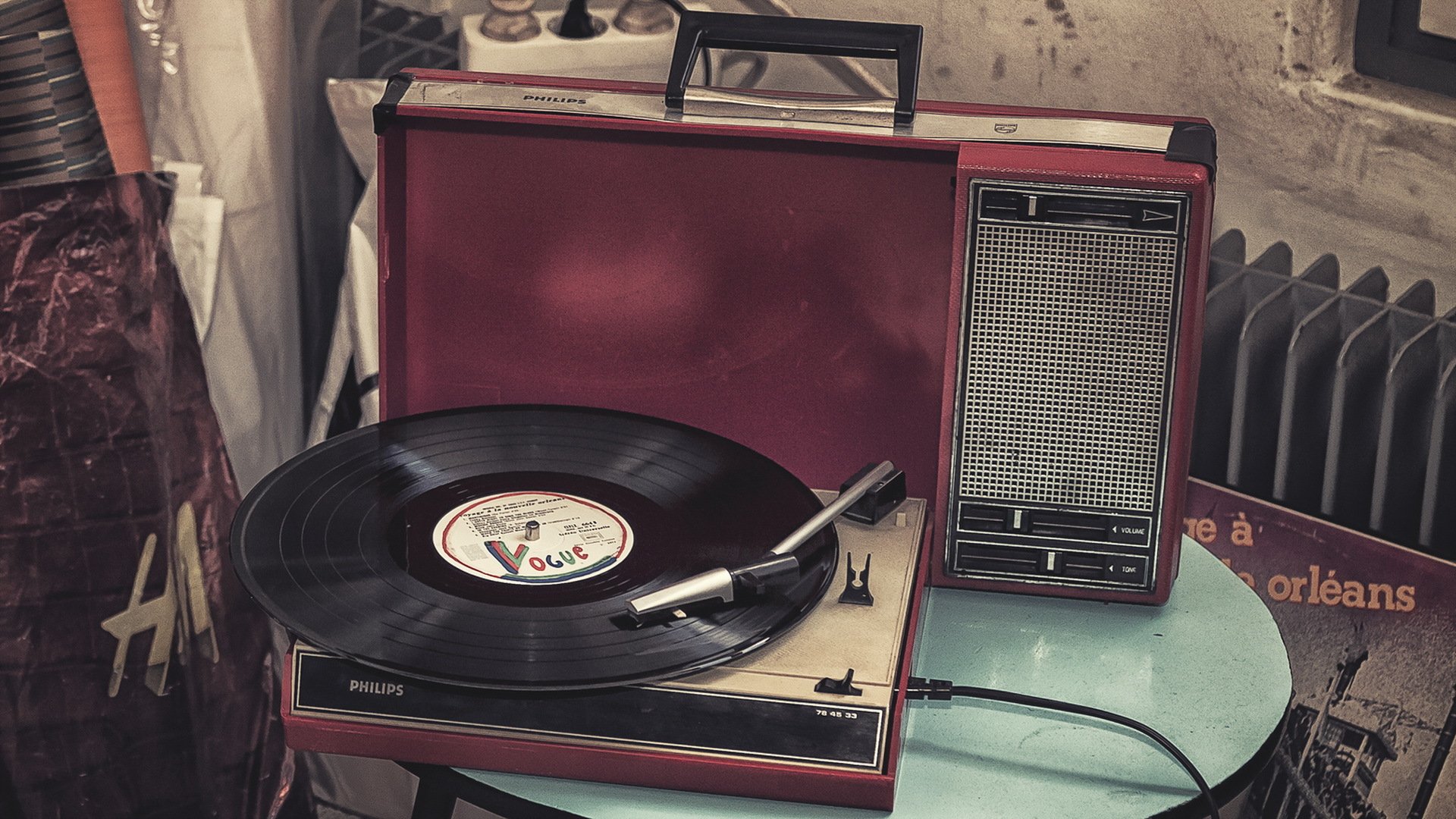 tourne-disque disque musique