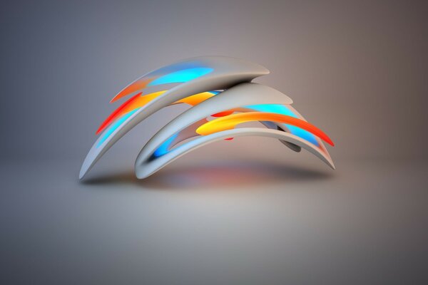 Abstrakcja. Farby 3D. iphone, ipad