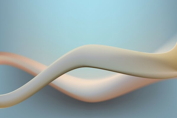 Light wave shapes on the background