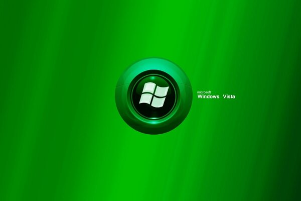 Logo Windows Vista en vert