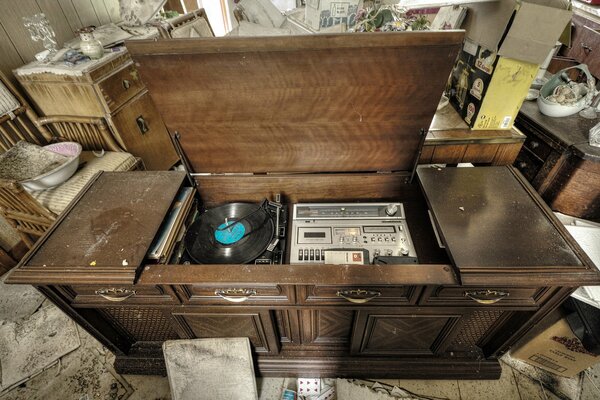 Gran Vintage tocadiscos