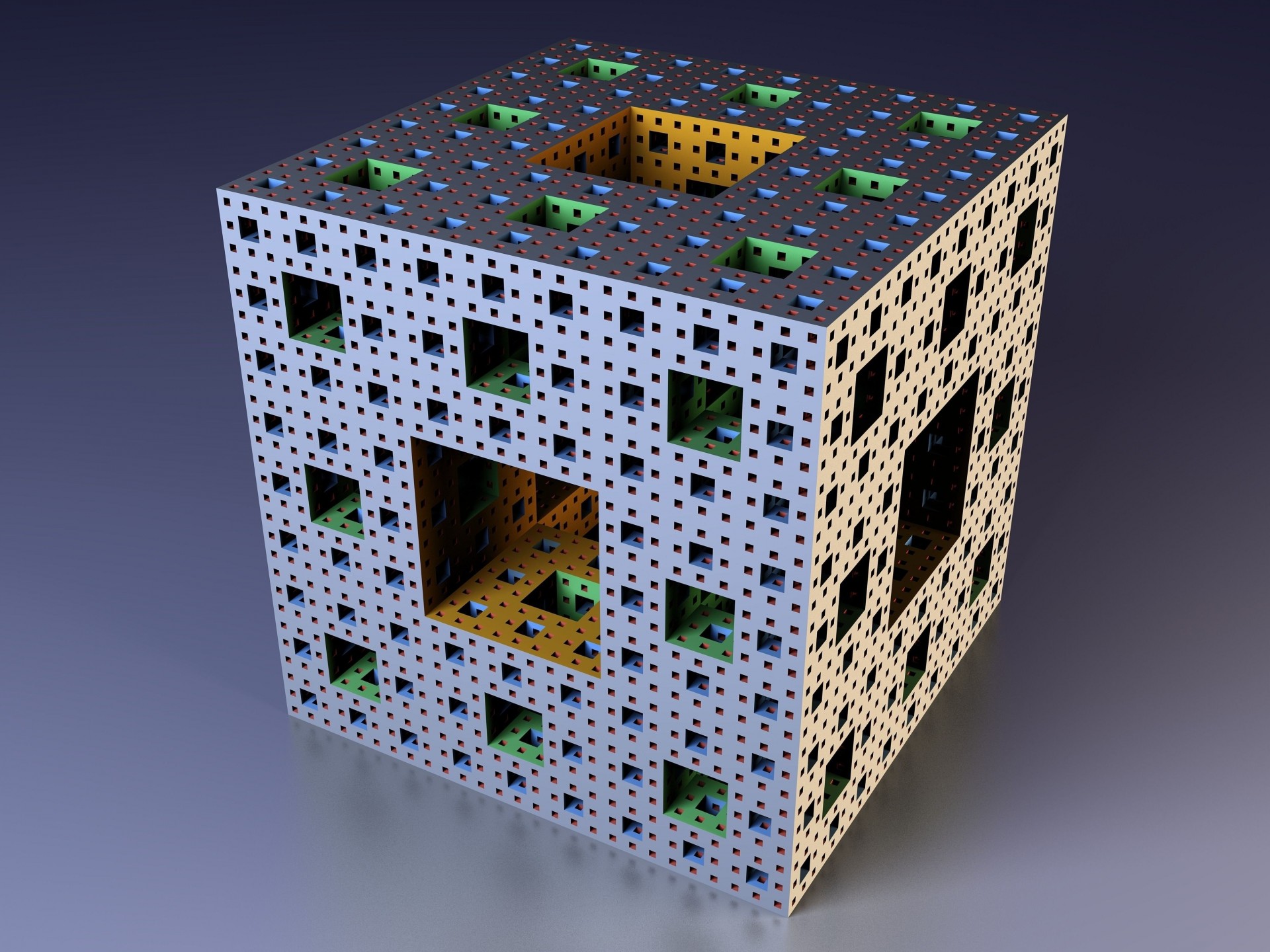 mandelbrot fractal cubo