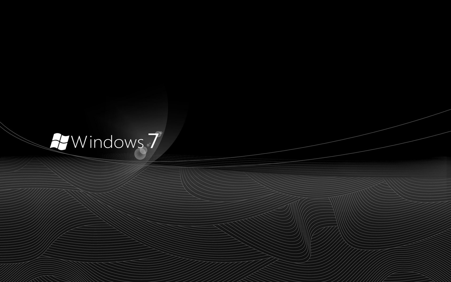 rayas blancas gris windows 7 emblemas logotipos blanco negro