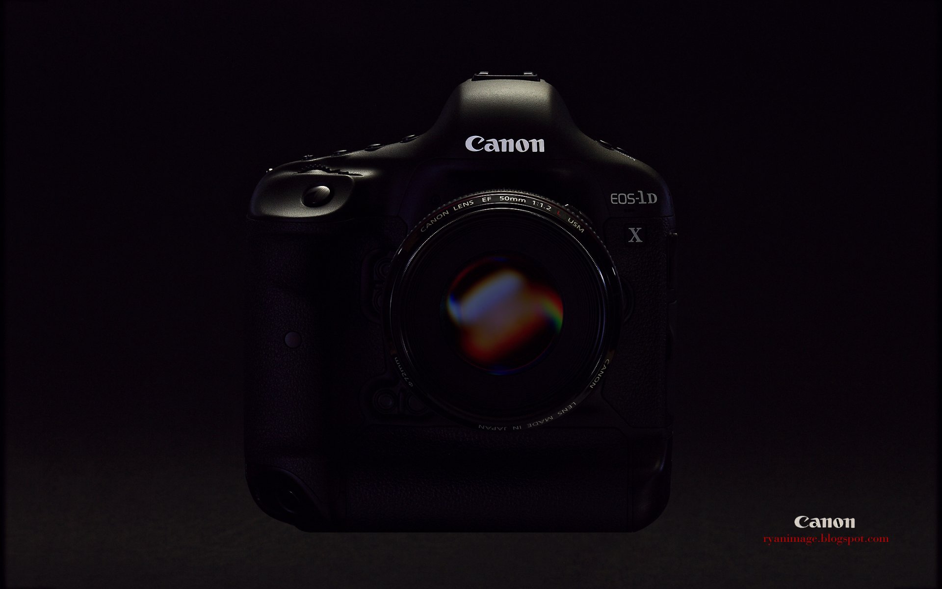 a camera canon 1dx black background wallpaper