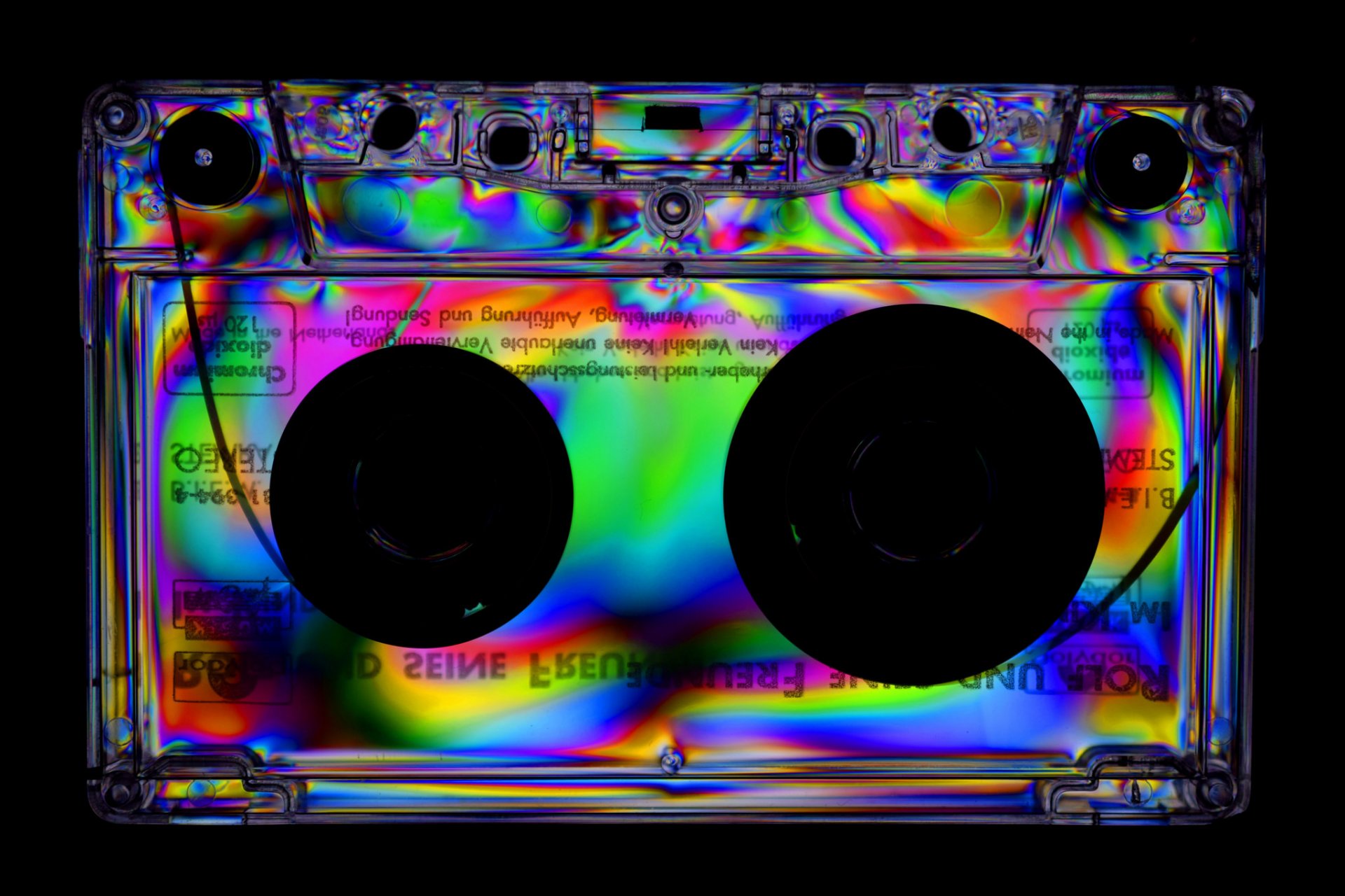 tape music background retro style