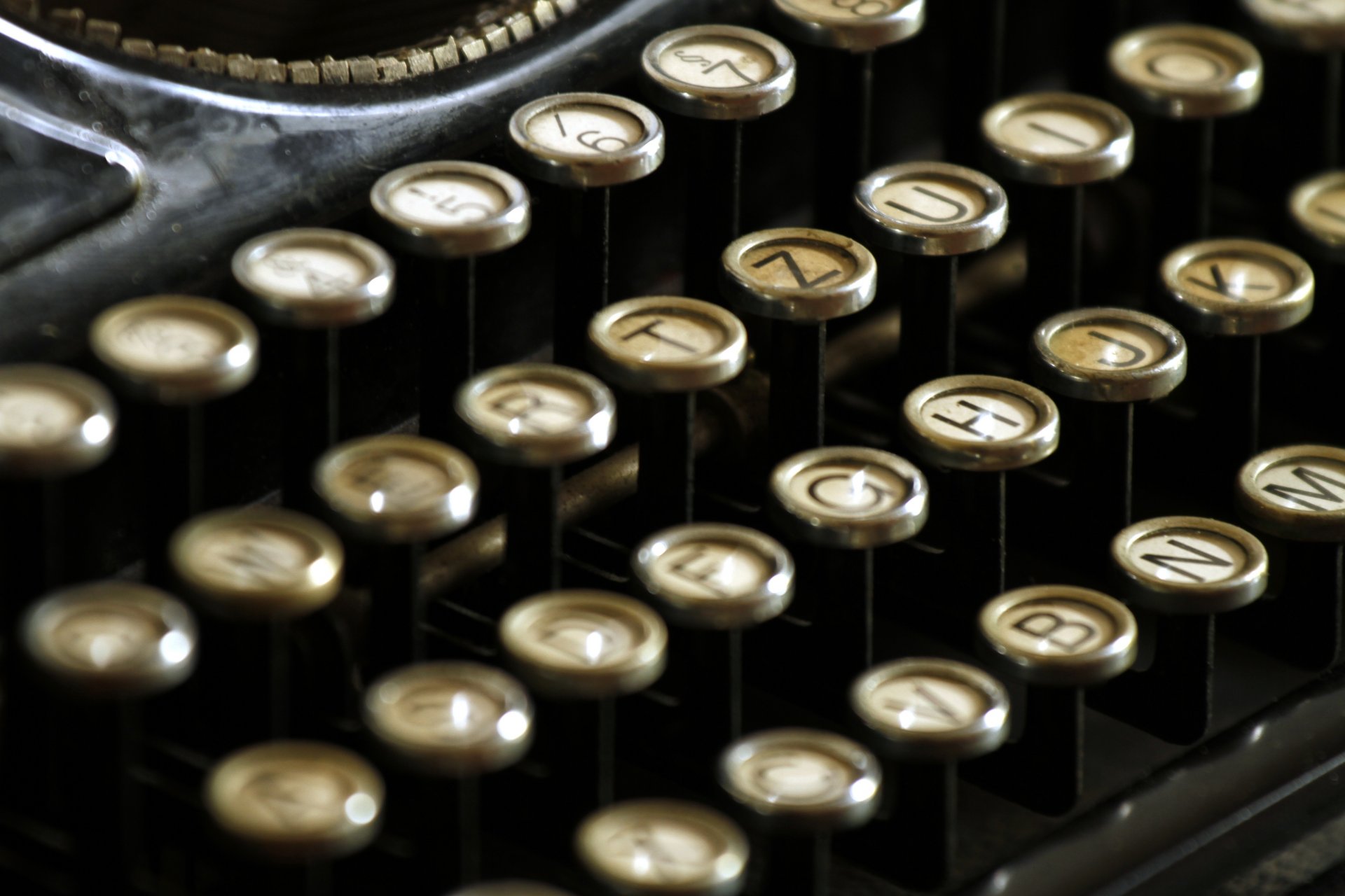 typewriter old vintage old printed vintage retro keys button