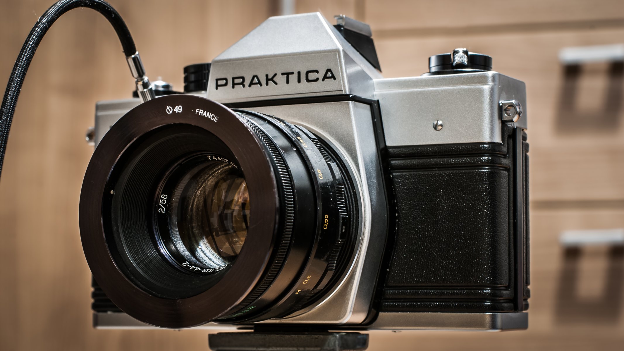 praktica l2 камера фон макро