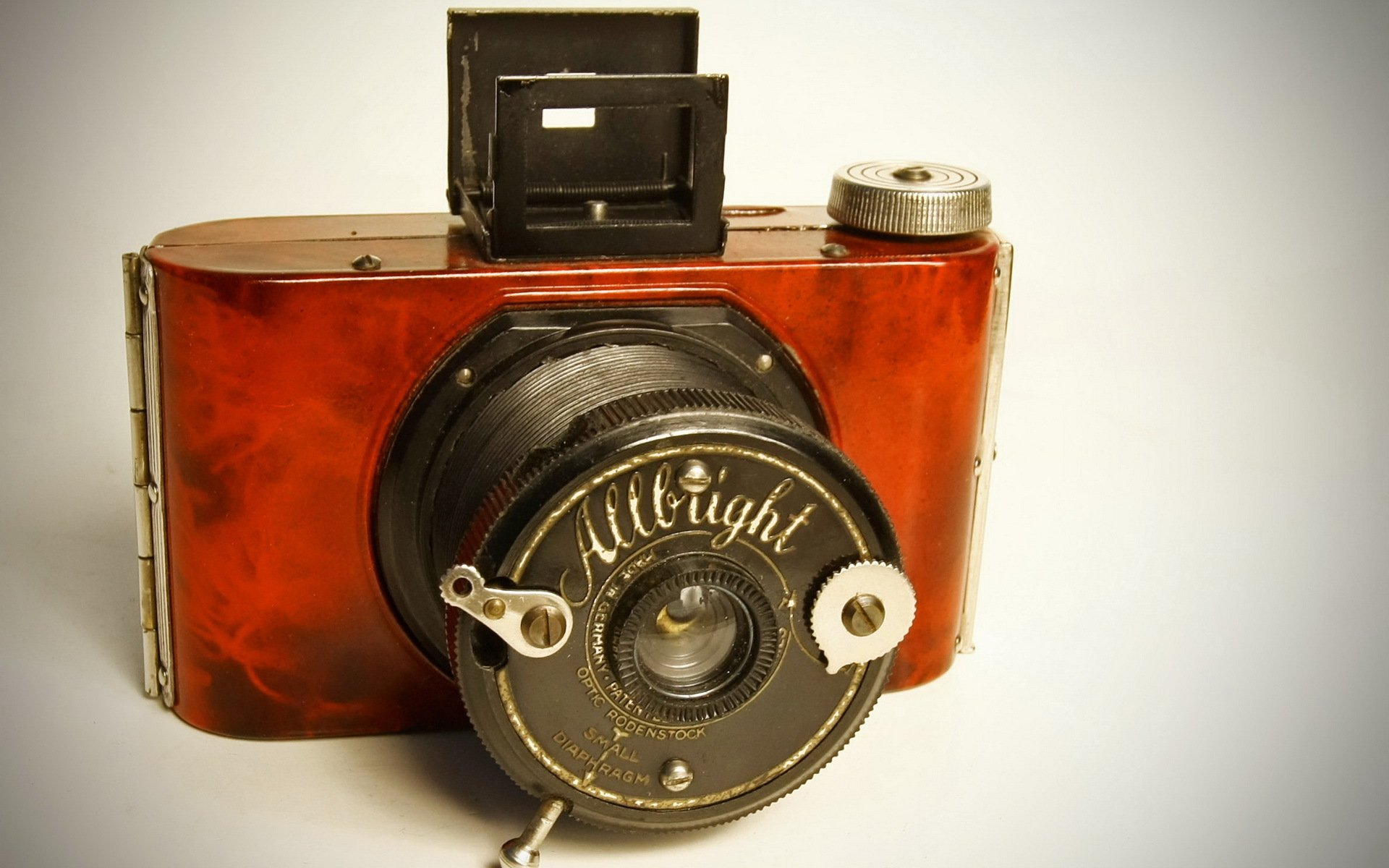 albright vintage camera makro tło