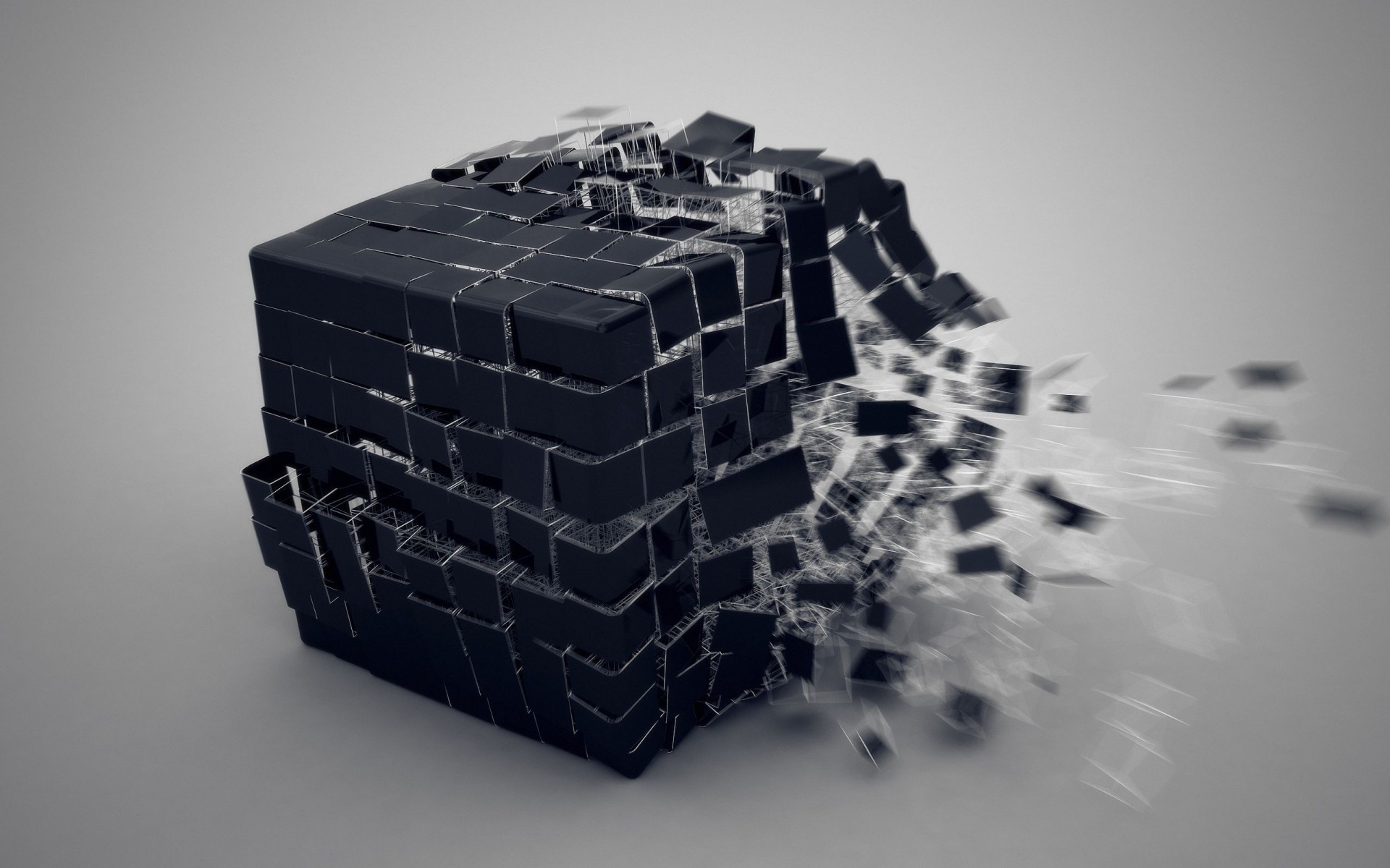 composants explosion cube