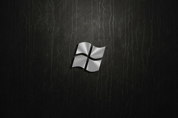 Microsoft logo in gray tones