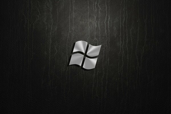 Логотип Майкрософт в серых тонах