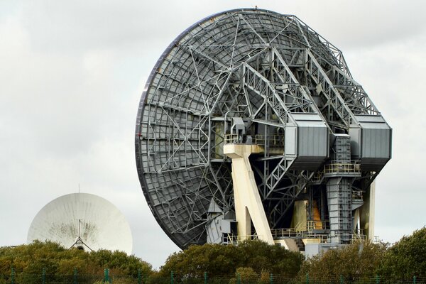 Самая большая в мира спутниковая антена