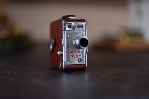 Retro keystone Olympic Brown camera