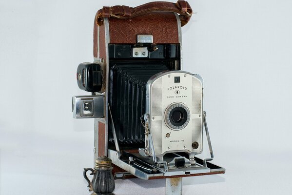 Ретро фотоаппарат снимок из архива