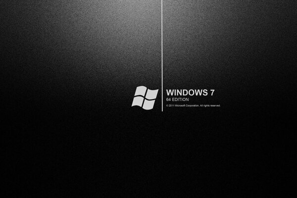 Das Windows-Logo in Schwarz-Weiß-Farben