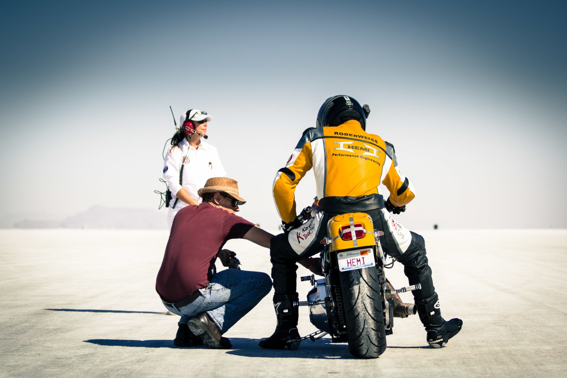 bonneville utah usa rennen berg wüste