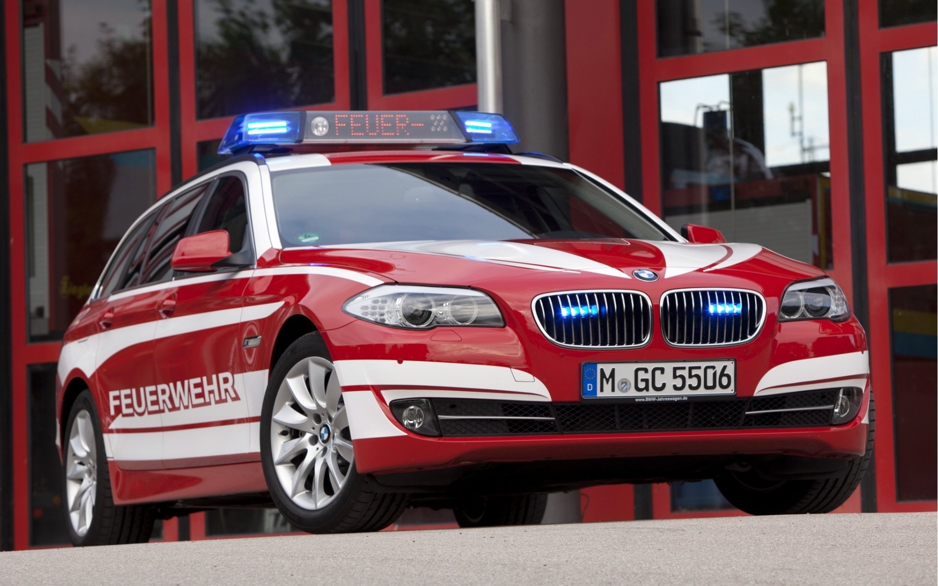 bmw serie 5 turismo feuerwehr bmw frente