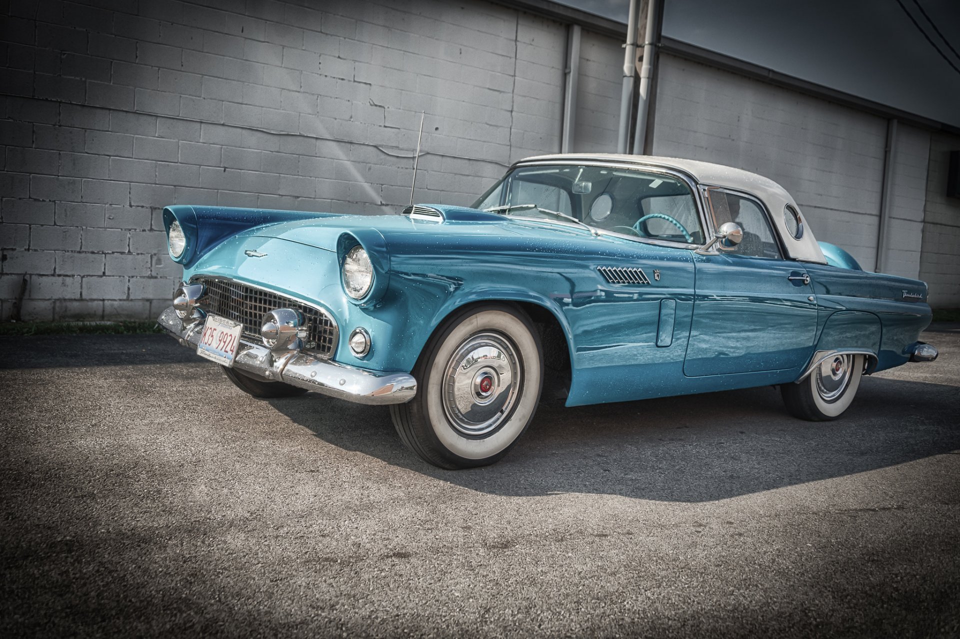 ford thunderbird 1956 tandebed frente