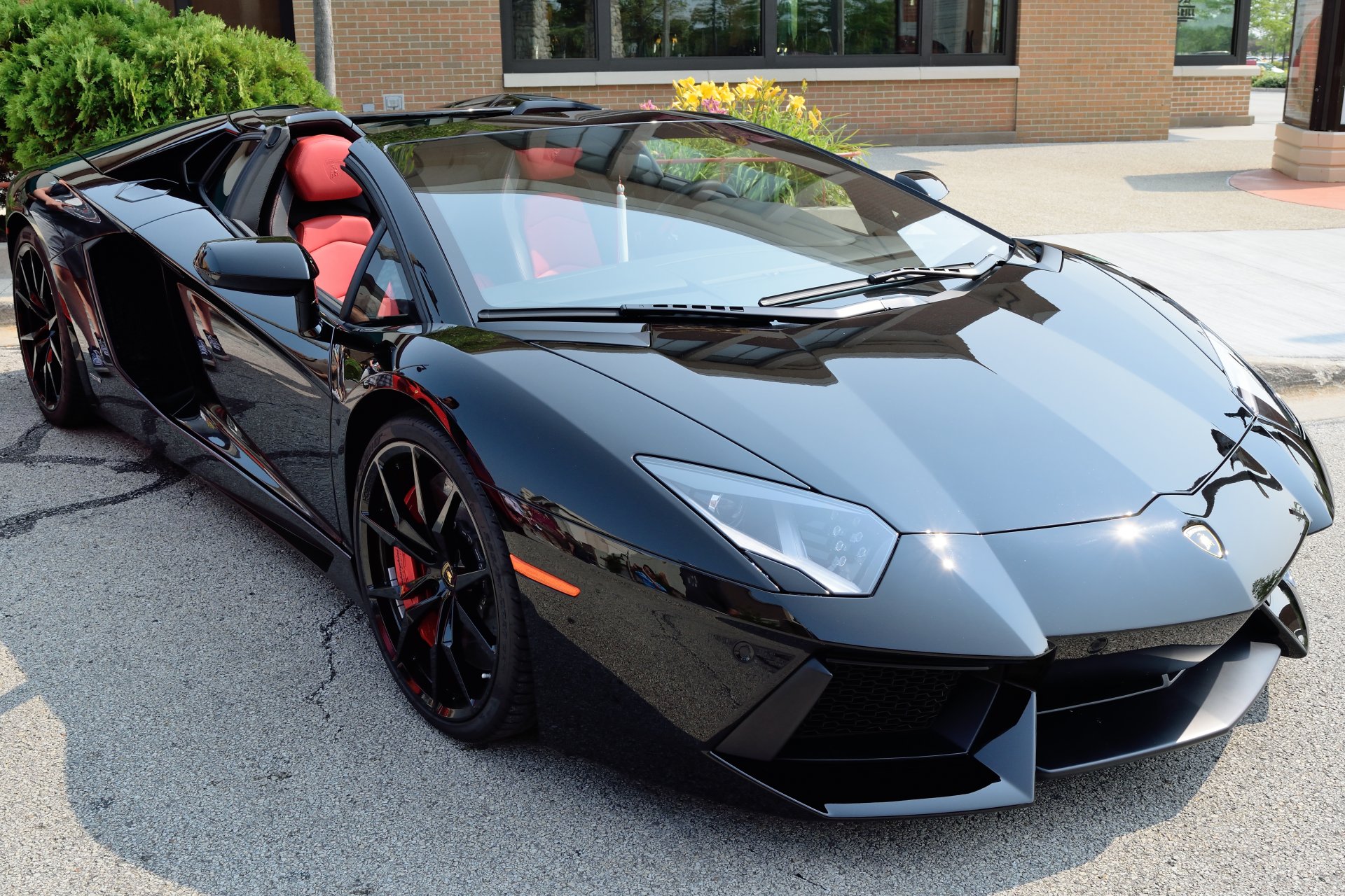 lamborghini aventador superdeportivo frente