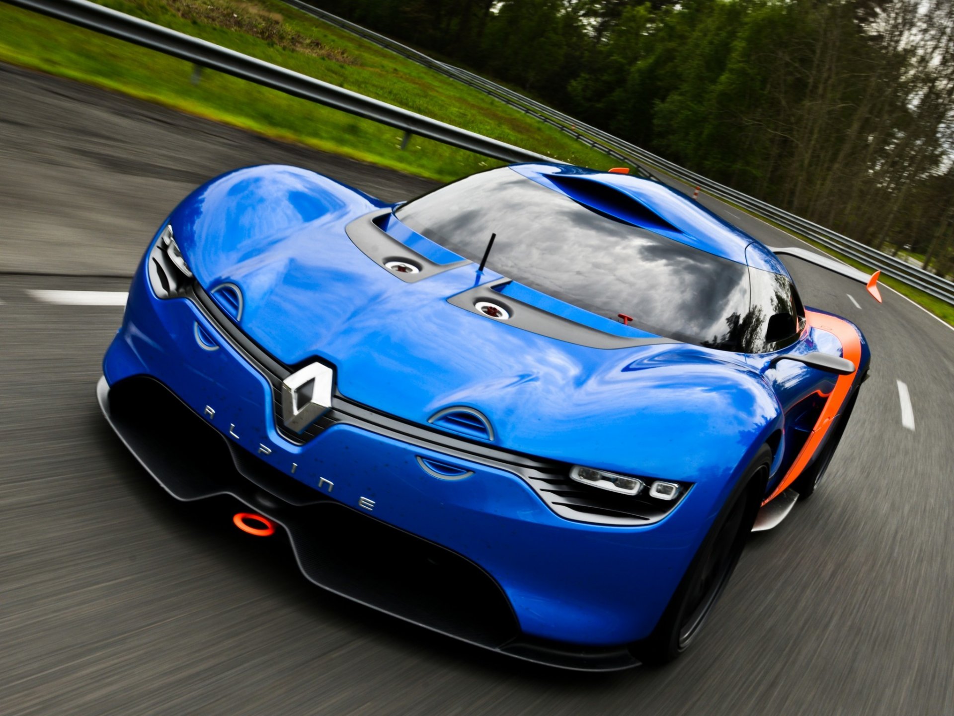 renault alpine a110-50 концепция передок авто концепт