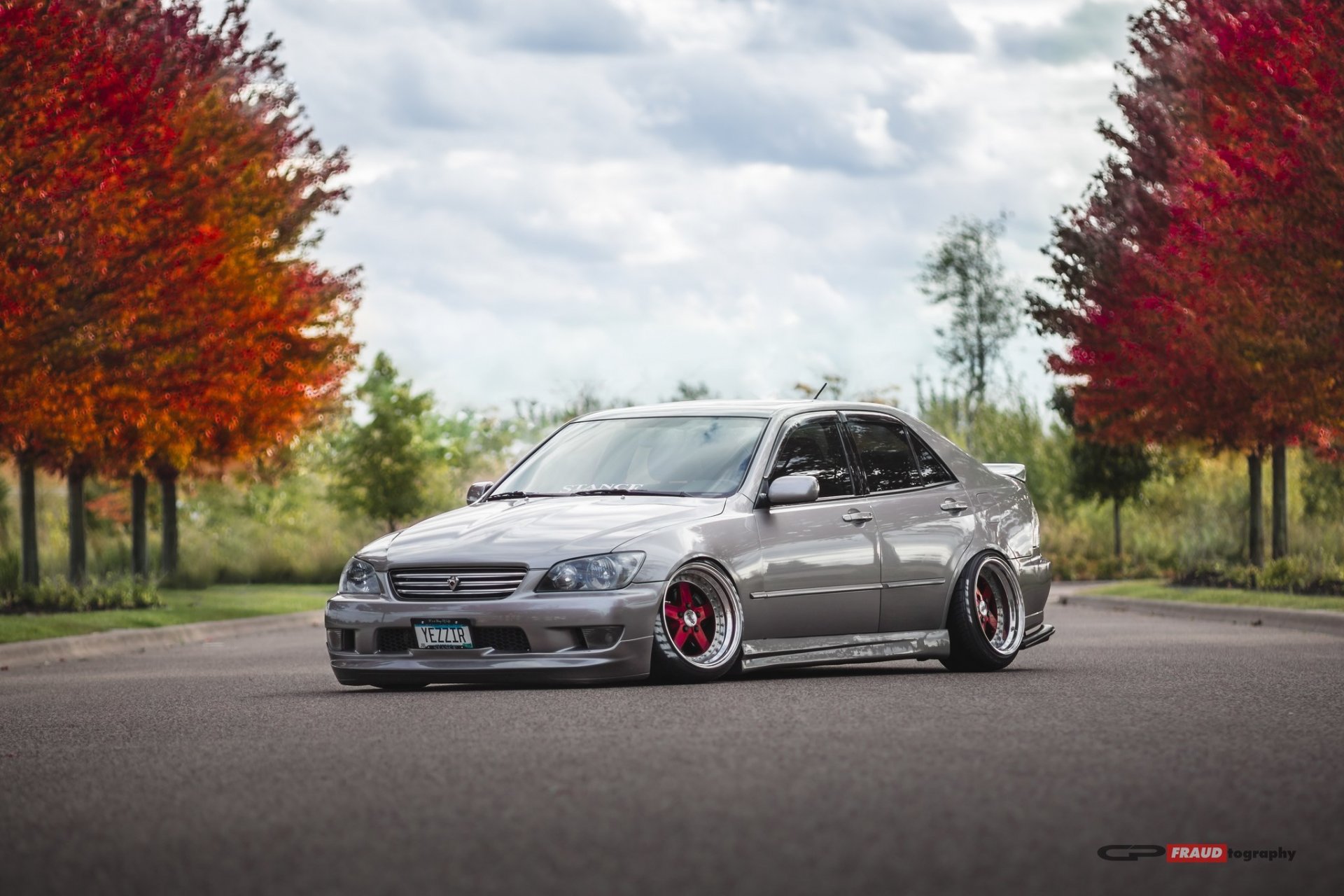 toyota lexus is200 altezza tuning low jdm autumn stance