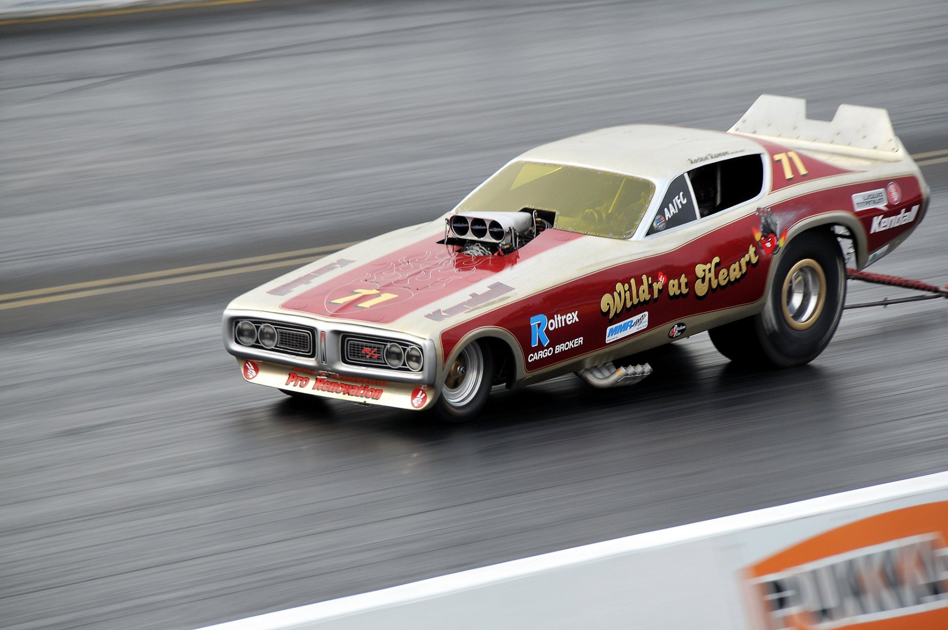 muscle car drag racing rennen strecke