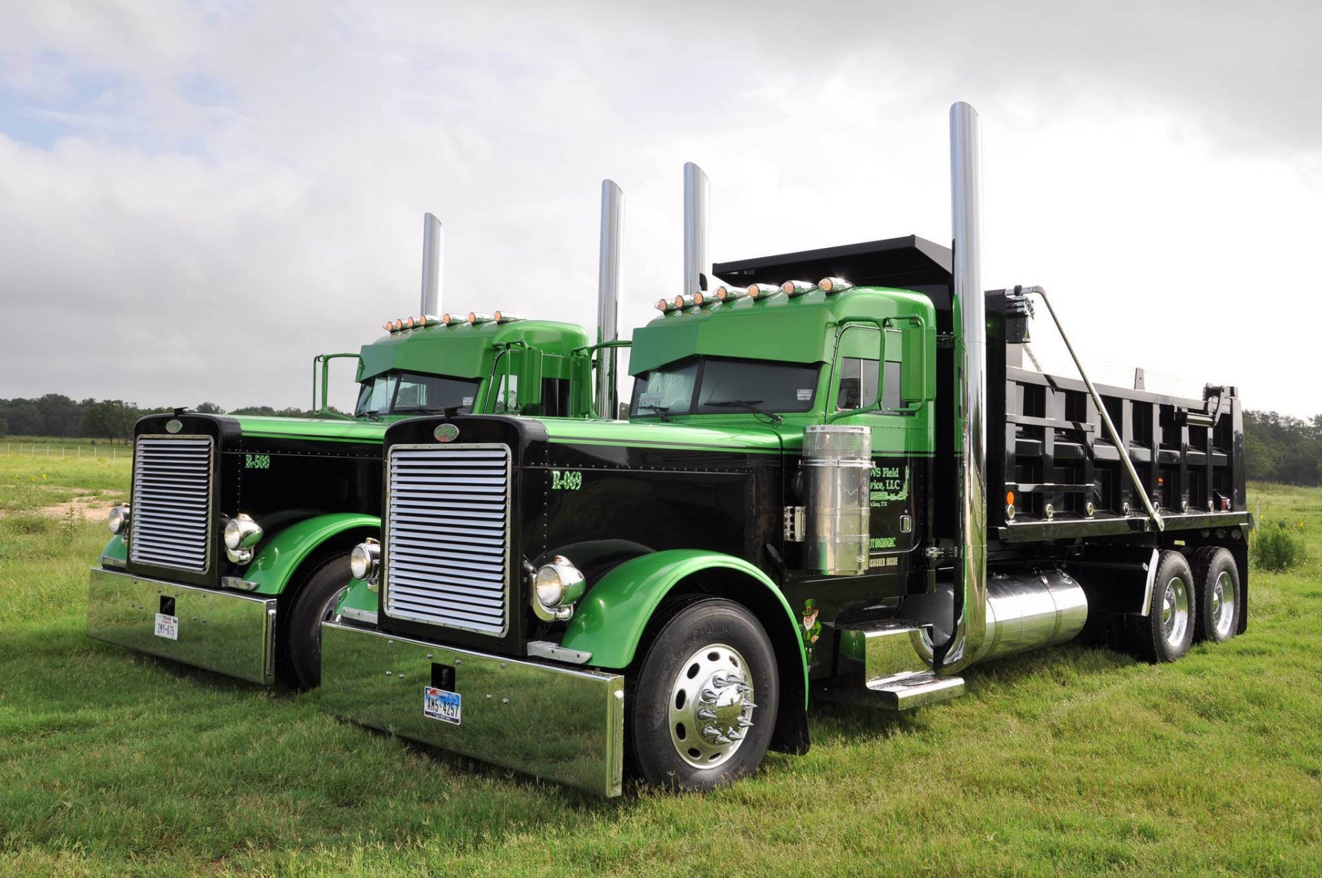 peterbilt peterbilt truck front end chrome tractor